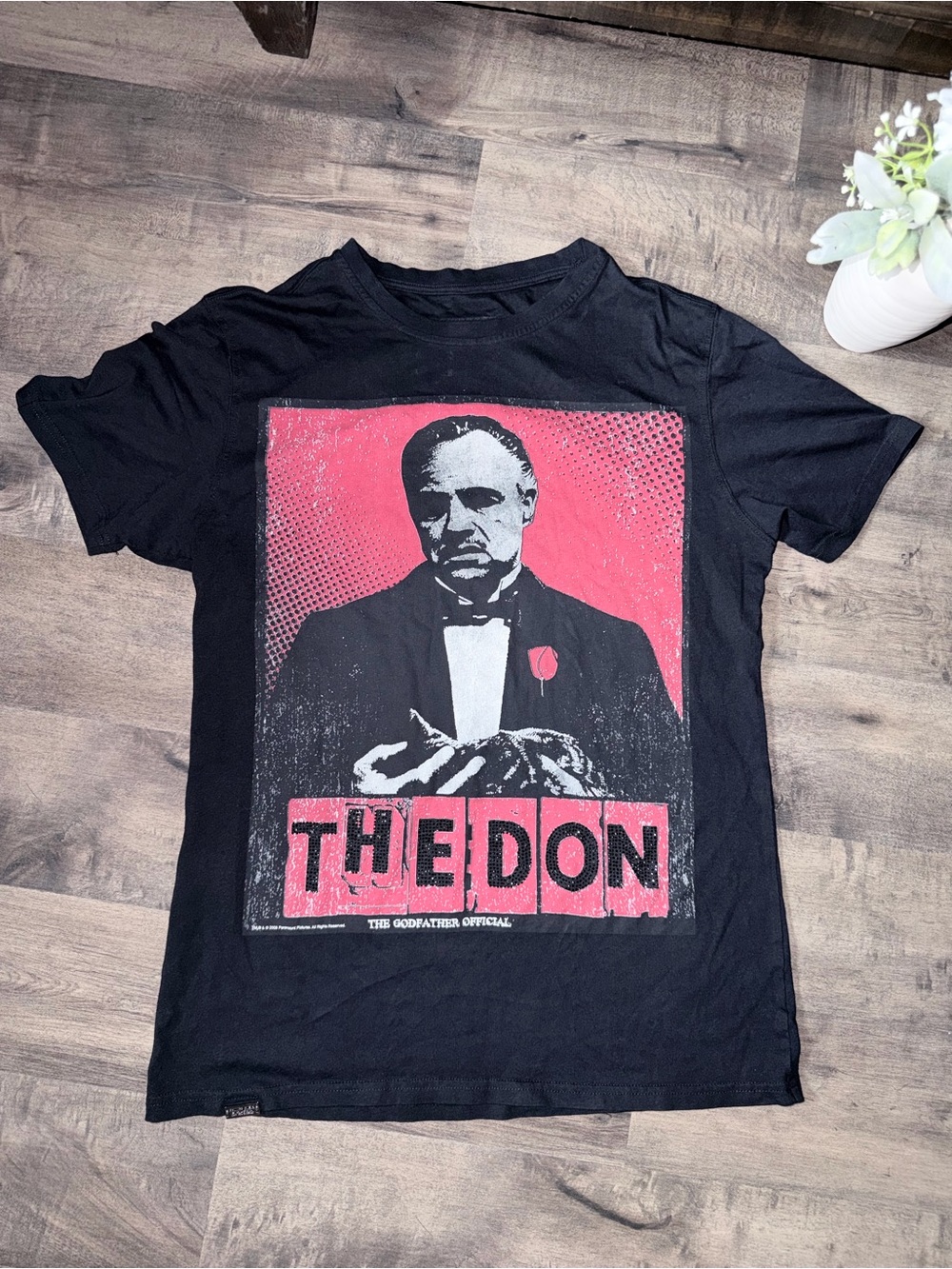 Philipp Plein The Don Black Graphic Tee